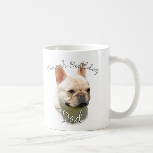 Bulldog-Vater 2 Kaffeetasse (Rechts)