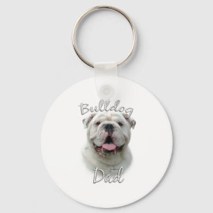 Bulldog Vater 2 Schlüsselanhänger