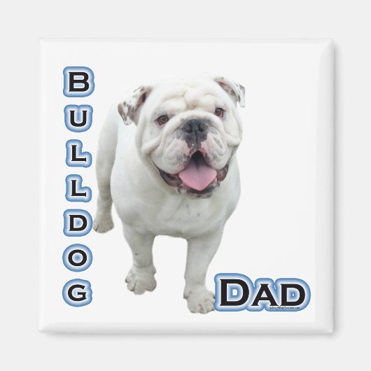Bulldog Vater 4 - Magnet (Vorne)