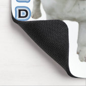 Bulldog-Vater 4 Mousepad (Ecke)