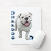 Bulldog-Vater 4 Mousepad (Mit Mouse)