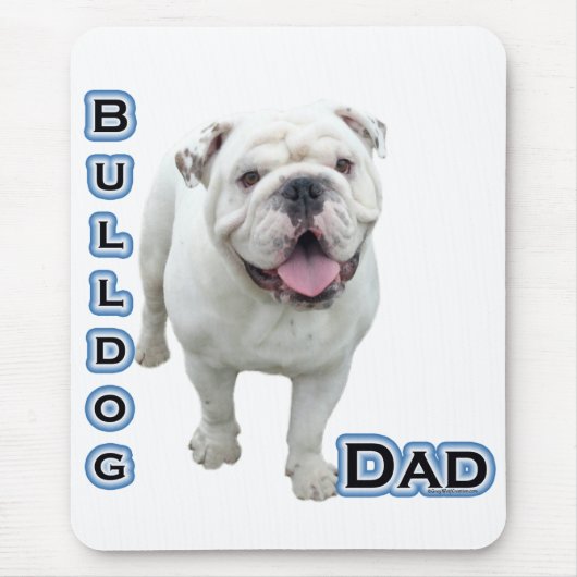 Bulldog-Vater 4 Mousepad (Vorne)
