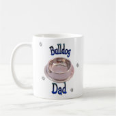 Bulldog-Vater Kaffeetasse (Links)