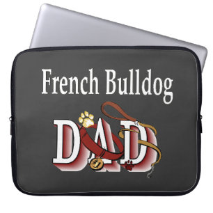 Bulldog-Vater Laptopschutzhülle