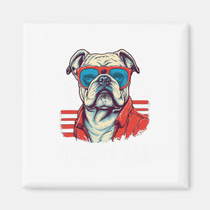Bulldog-Vater Magnet
