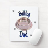 Bulldog-Vater Mousepad (Mit Mouse)