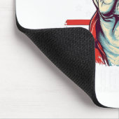 Bulldog-Vater Mousepad (Ecke)