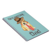 Bulldog-Vater Notizblock (Rechte Seite)