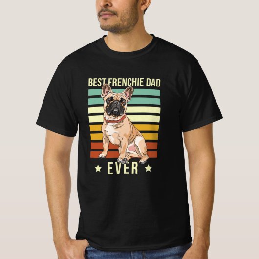 Bulldog-Vater T-Shirt (Vorderseite)