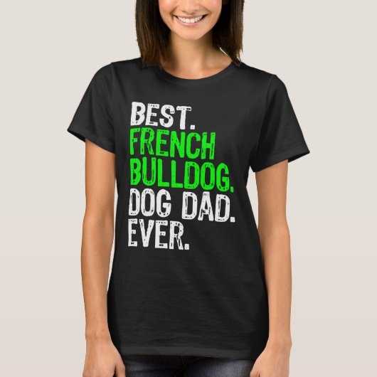 Bulldog-Vater T-Shirt (Vorderseite)