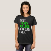 Bulldog-Vater T-Shirt (Vorne ganz)