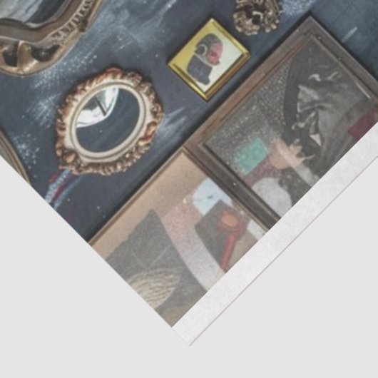 Bulldog Vibranly Dread Locks Decoupage Seidenpapier (Ausschnitt)