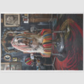 Bulldog Vibranly Dread Locks Decoupage Seidenpapier (Vorderseite)