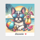 Bulldog Vinyl Sticker (Blatt)