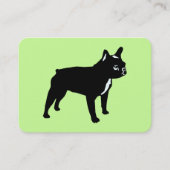 Bulldog Visitenkarte (Vorderseite)