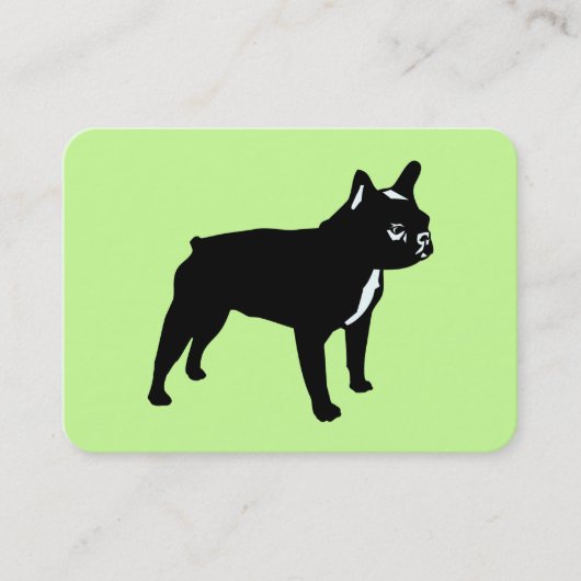 Bulldog Visitenkarte (Vorderseite)