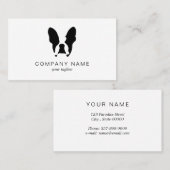 Bulldog Visitenkarte (Vorne/Hinten)