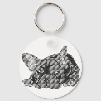 Bulldog von Lines Schlüsselanhänger