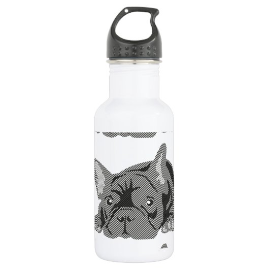 Bulldog von Lines Trinkflasche (Vorderseite)