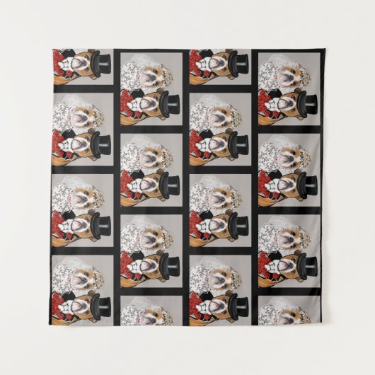 Bulldog Wandteppich (Vorderseite (Horizontal))