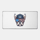 Bulldog Weekend Party 4. Juli Schreibtischunterlage (Vorderseite)