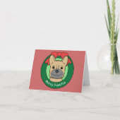 Bulldog Weihnachten (Vorderseite)