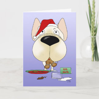 Bulldog Weihnachten