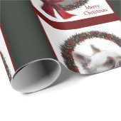 Bulldog Weihnachten Geschenkpapier (Rolleneckpunkt)