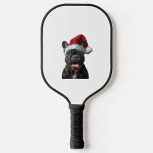 Bulldog Weihnachten Pickleball Schläger
