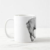 Bulldog-Weihnachten-Tasse Kaffeetasse (Links)