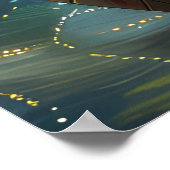 Bulldog Weihnachtsfest Poster (Ecke)