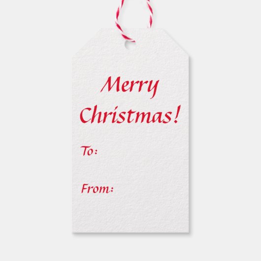 Bulldog Weihnachtsgeschenke Tags Geschenkanhänger (Rückseite)