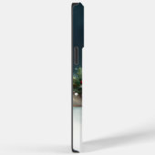 Bulldog Weihnachtsschnee im Winter Case-Mate iPhone Hülle (Rückseite / Rechts)