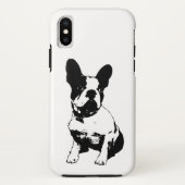 Bulldog Welpe Case-Mate iPhone Hülle (Rückseite)