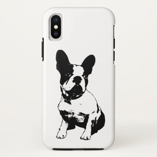 Bulldog Welpe Case-Mate iPhone Hülle (Rückseite)