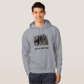 Bulldog Welpe Hoodie (Vorne ganz)