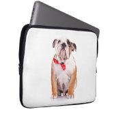 Bulldog Welpe Hund Computer Case Sleeve (Vorne Rechts)