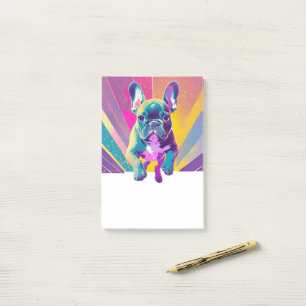 Bulldog Welpe Post-it Klebezettel