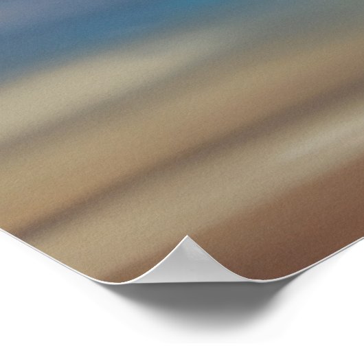 Bulldog Welpe Poster (Ecke)