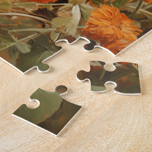 Bulldog-Welpe Puzzle (Seite)