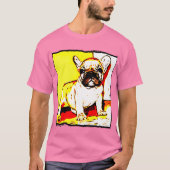 Bulldog Welpe Shirt (Vorderseite)