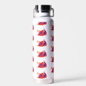 Bulldog Welpe Trinkflasche (Rückseite)