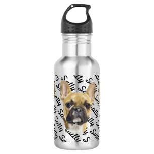 Bulldog Welpe Trinkflasche