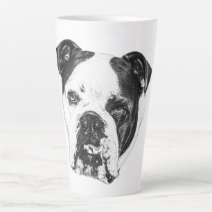 Bulldog Winter Morning Tasse