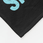 Bulldog Winterski ist Ruff Ski Hund Lover Fleecedecke (Ecke)