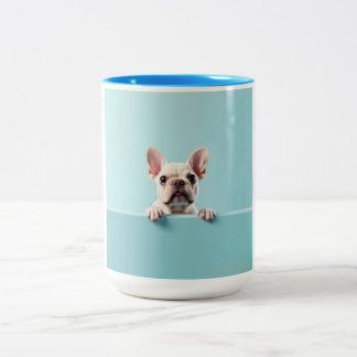 Bulldog Zweifarbige Tasse