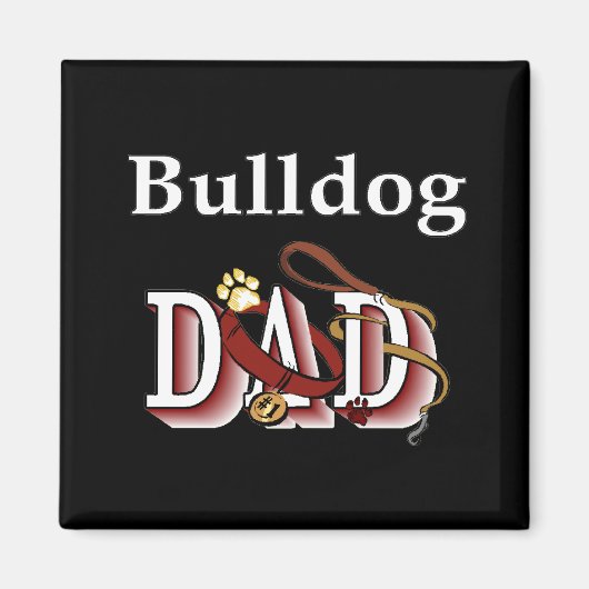 Bulldogdad Magnet (Vorne)