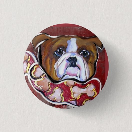 Bulldoge Button (Vorderseite)