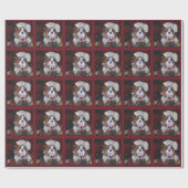 Bulldoge geschenkpapier (Flach)