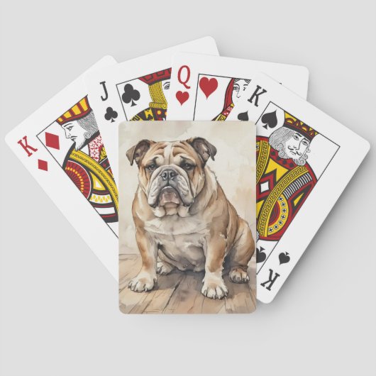 Bulldoge Spielkarten (Rückseite)